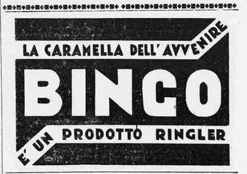 bingo ringler la stampa 25 Luglio 1934