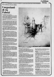 la stampa borgo campidoglio  i negozianti di via fabrizi 1980