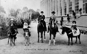 1901, Vittorio Emanuele III ed Elena di Savoia tornano a Racconigi per lunghi soggiorni estivi.