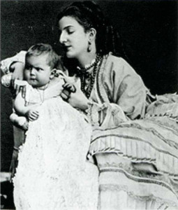 La Regina Margherita e il Piccolo Vittorio Emanuele